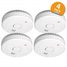 Датчик дыма SMOKE DETECTOR FS180141 ELRO Белый Датчик дыма SMOKE DETECTOR FS180141 ELRO Белый