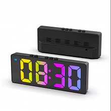 Настольные часы SZ-810 RGB экраном Черные