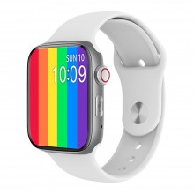 Часы-телефон Смарт-часы Smart Watch Conversation 6 Sim-карта Bluetooth Сообщения Пульсометр Диктофон Silver + White Часы-телефон Смарт-часы Smart Watch Conversation 6 Sim-карта Bluetooth Сообщения Пульсометр Диктофон Silver + White