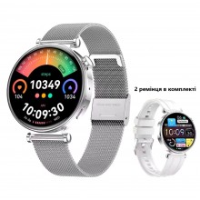 Смарт часы Smart Grace Travel AMOLED Mini Женские Прием звонков Silver Смарт часы Smart Grace Travel AMOLED Mini Женские Прием звонков Silver