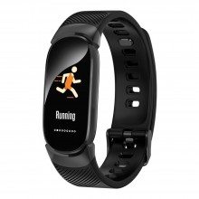 Фитнес браслет Умные часы Smart Victory Band Pro тонометр счетчик калорий Black