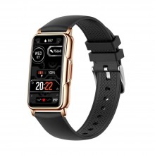 Смарт часы Умные часы Smart Nova Hope Pro Женские 3 ремешка Тонометр Счетчик калорий Сброс звонка Gold-Black