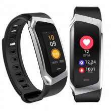 Фитнес браслет Умные часы HerzBand Active Pro 2 IP67 Тонометр  Мужские Black+Silver