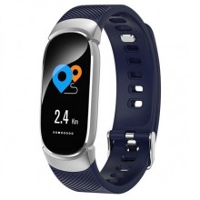 Фитнес браслет Умные часы Smart Victory Band Pro Мужские Тонометр Счетчик калорий Blue