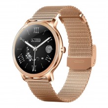 Смарт часы Умный браслет Smart Rich Royal Pro Plus Женские Сброс звонка 2 ремешка Здоровье Спорт 21+ режима Gold