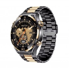 Смарт часы Smart Splendid Max Мужские 2 ремешка Black-Gold Смарт часы Smart Splendid Max Мужские 2 ремешка Black-Gold