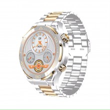 Смарт часы Smart Splendid Max Мужские 2 ремешка Silver-Gold Смарт часы Smart Splendid Max Мужские 2 ремешка Silver-Gold