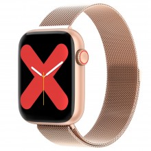 Смарт часы Умные часы Smart Walk Watch 5 Pro Женские 2 ремешка  Сброс звонка Тонометр Шагомер Калорий Погода GOLD