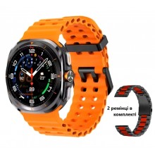 Смарт часы Smart Walk AMOLED Прием звонков Black-Orange Смарт часы Smart Walk AMOLED Прием звонков Black-Orange