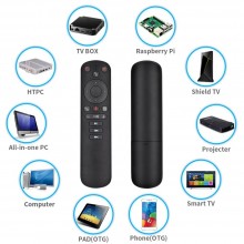 Пульт с голосовым управлением G50s Fly Air mouse Аэромышь гироскопная Black