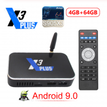 Смарт ТВ Приставка Ugoos X3 PLUS 4/64 Гб Amlogic S905X3 Android 9.0 TV Box 1080P Full HD Ultra HD (4K) WiFi роутер Black Смарт ТВ Приставка Ugoos X3 PLUS 4/64 Гб Amlogic S905X3 Android 9.0 TV Box 1080P Full HD Ultra HD (4K) WiFi роутер Black
