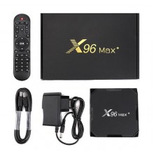 Смарт ТВ-Приставка X96 Max+ Plus 2/16 Android 9 Amlogic S905X3 Smart TV Box 1080P Full HD, Ultra HD (4K)+3D Original Black Смарт ТВ-Приставка X96 Max+ Plus 2/16 Android 9 Amlogic S905X3 Smart TV Box 1080P Full HD, Ultra HD (4K)+3D Original Black