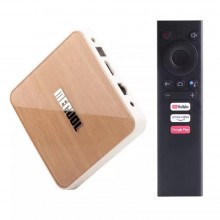 Смарт ТВ Приставка Mecool KM6 4/32 ГБ Deluxe Android 10.0 TV Box Amlogic S905X4 1080P Full HD. Ultra HD (4K) Original White-Orange Смарт ТВ Приставка Mecool KM6 4/32 ГБ Deluxe Android 10.0 TV Box Amlogic S905X4 1080P Full HD. Ultra HD (4K) Original White-Orange