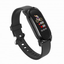 Фитнес Браслет  Умные часы Smart Elegant Bracelet YD8 Pro Тонометр Термометр ЭКГ Уровень кислорода в крови Black