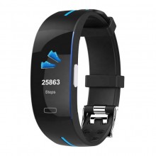 Фитнес браслет Умный трекер Smart Active Pro 3 Тонометр с функцией ЭКГ + PPG Счетчик калорий Мужские BLACK-BLUE