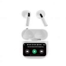 Беспроводные Наушники Вакуумные A11 Pro TWS Bluetooth 5.4 Сенсорные Android IOS Mac OS Windows White