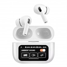 Беспроводные Наушники Вакуумные A9 Pro TWS Bluetooth 5.3 Сенсорные Android IOS Mac OS Windows White