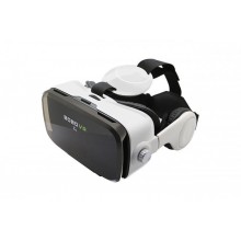 3D очки виртуальной реальности Unit VR BOX Z4 MS с наушниками и пультом White
