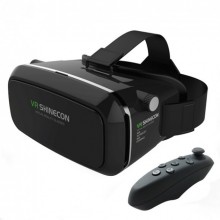 Очки виртуальной реальности 3D SHINECON c пультом Black